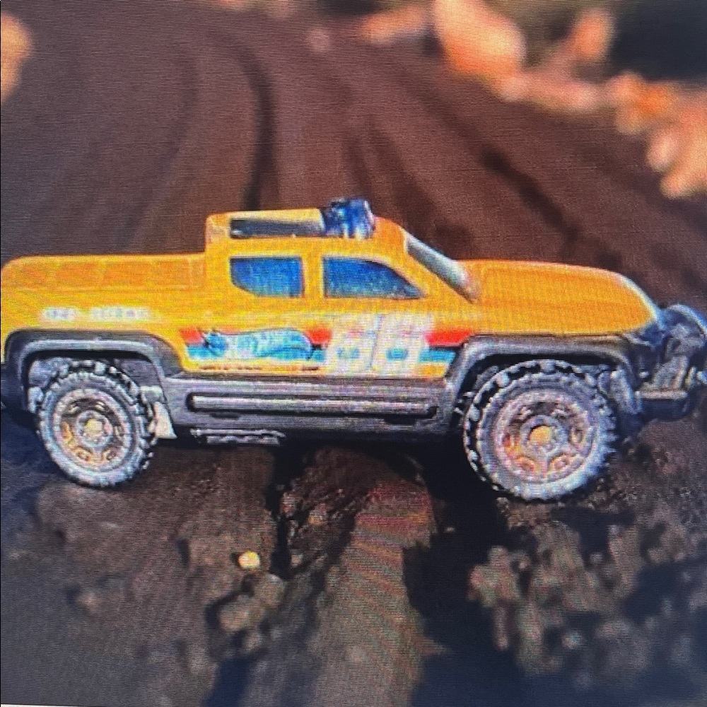 Yellow Toy Truck